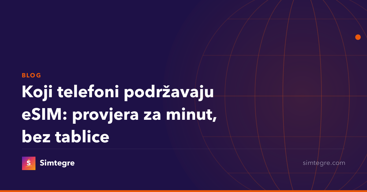 Koji telefoni podržavaju eSIM: provjera za minut, bez tablice