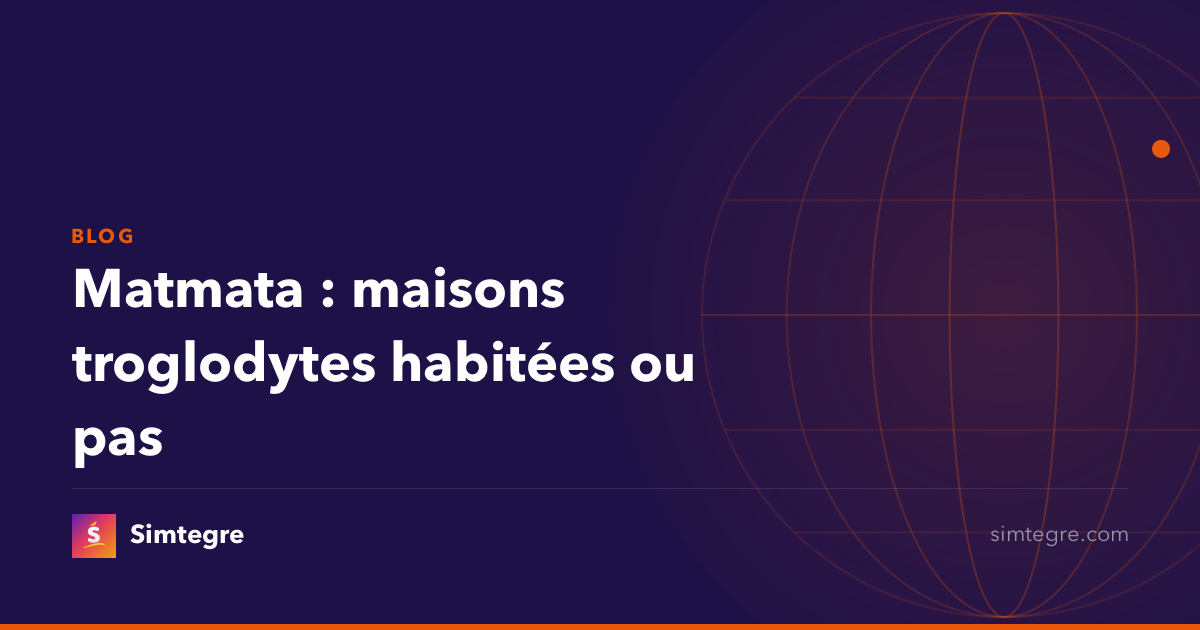 Matmata : maisons troglodytes habitées ou pas