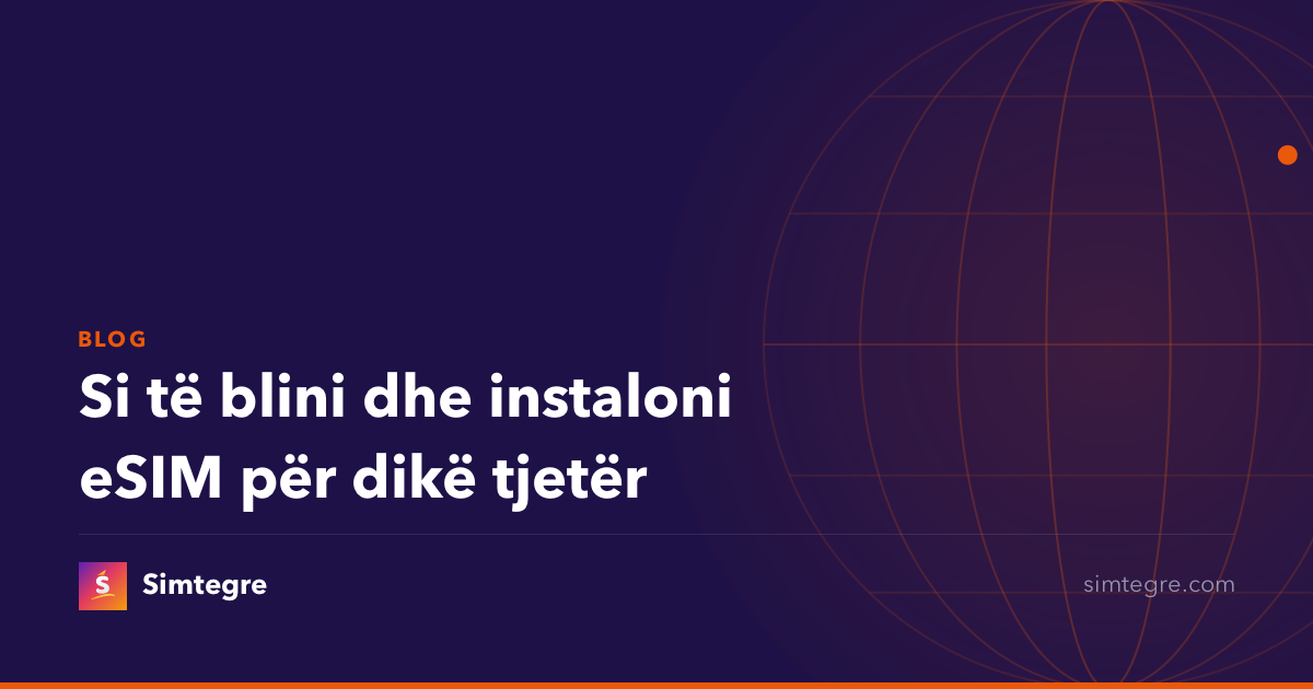 Si të blini dhe instaloni eSIM për dikë tjetër