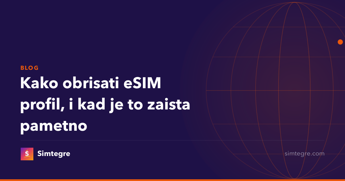 Kako obrisati eSIM profil, i kad je to zaista pametno